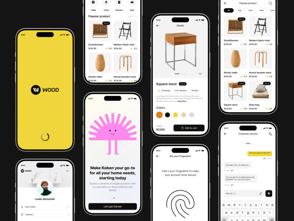 Wood ecommerce