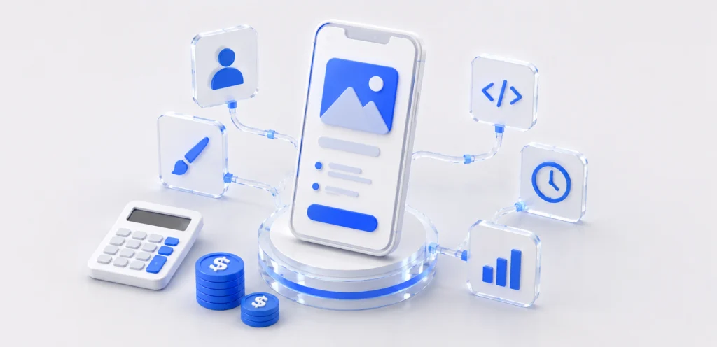 mobile app design cost