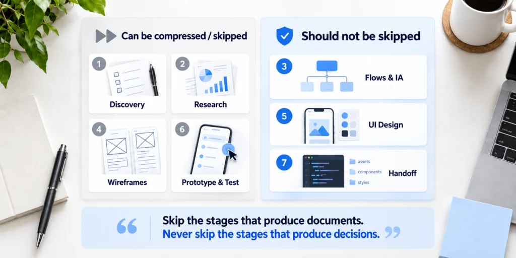 How approval speed changes a project timeline