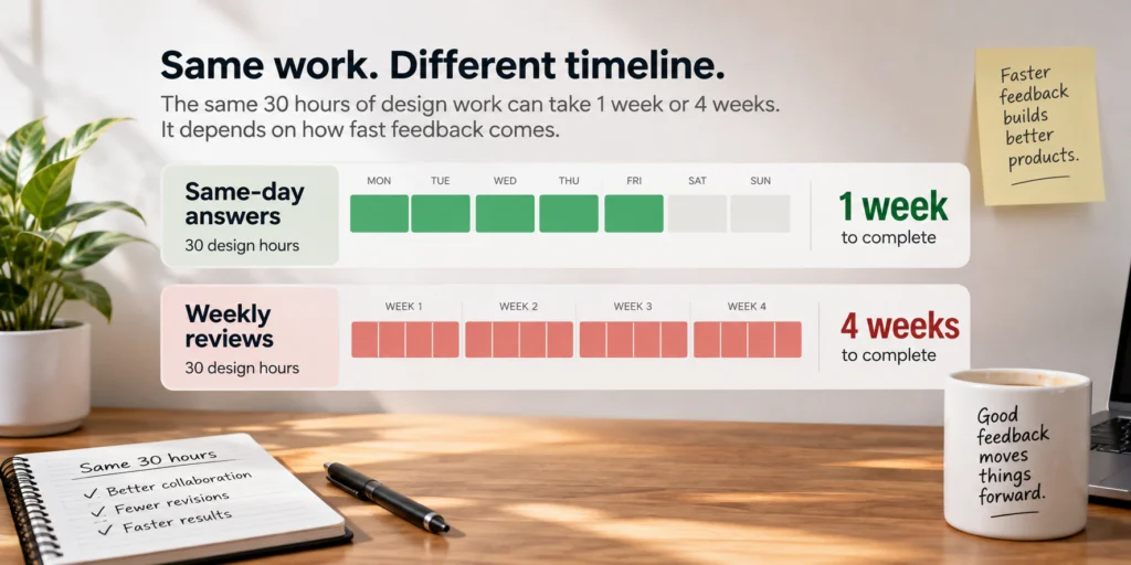 What a client must supply at each design stage