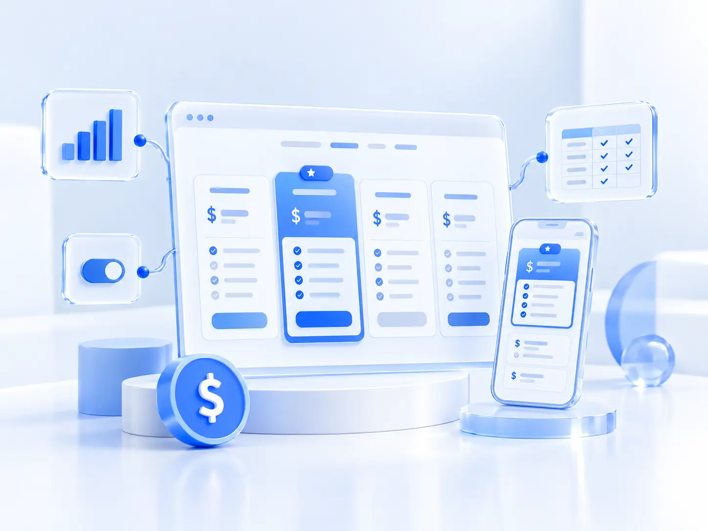 saas pricing page design